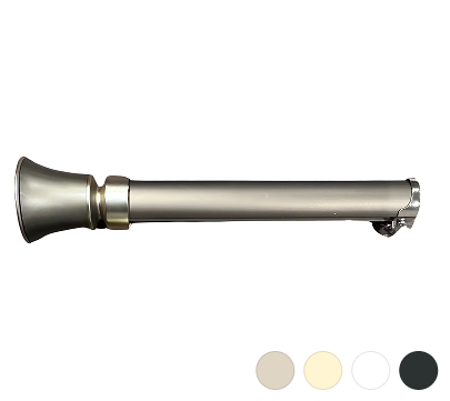 Decorative premium Rolex curtain track rod with luxury finial design