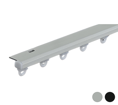 Minimalist all-new invisitrack curtain track for concealed mounting