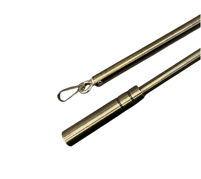 Telescopic curtain wands for easy drape and blind adjustment