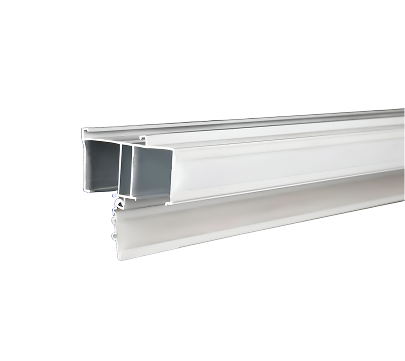 Aluminium Roman blinds channel track for smooth curtain movement