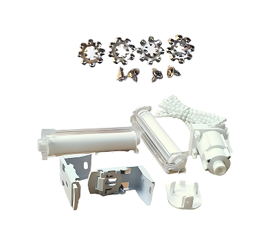 Roman tubelight channel kit with mounting brackets and control cord