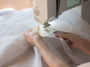 Skilled Tailoring and Stitching Precision for curtain